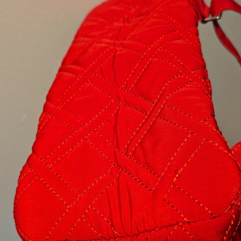 Vera Bradley Backpack Red Quilted - Picture 9 of 9